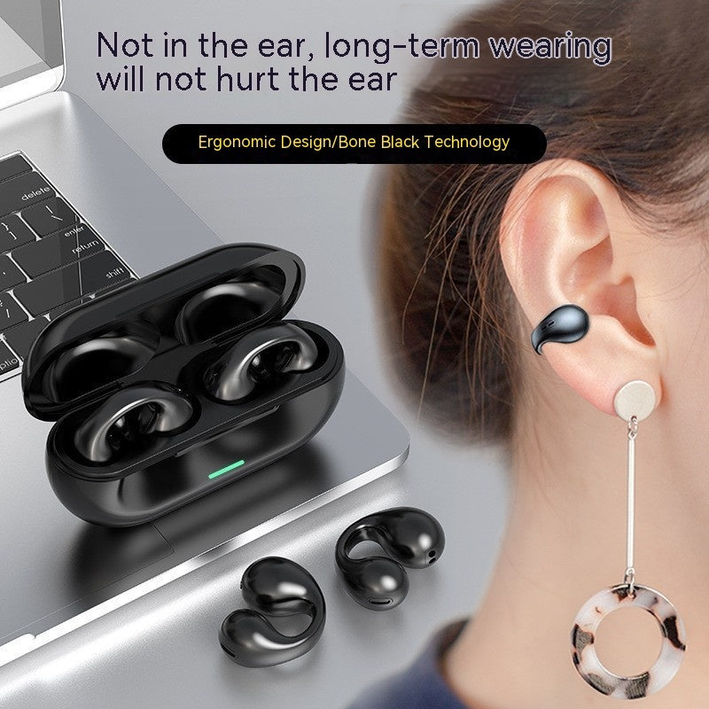 Wireless 5.3 Bluetooth Headset TWS Comfortable Wear Not In-Ear