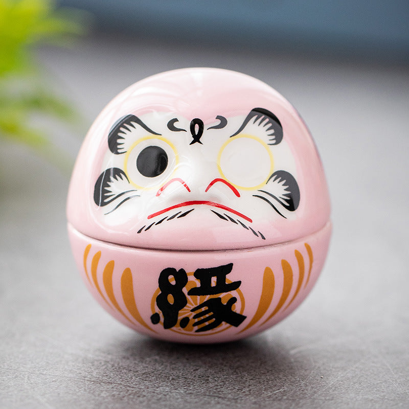 Dharma Tumbler Lucky Cat Japanese Ornament