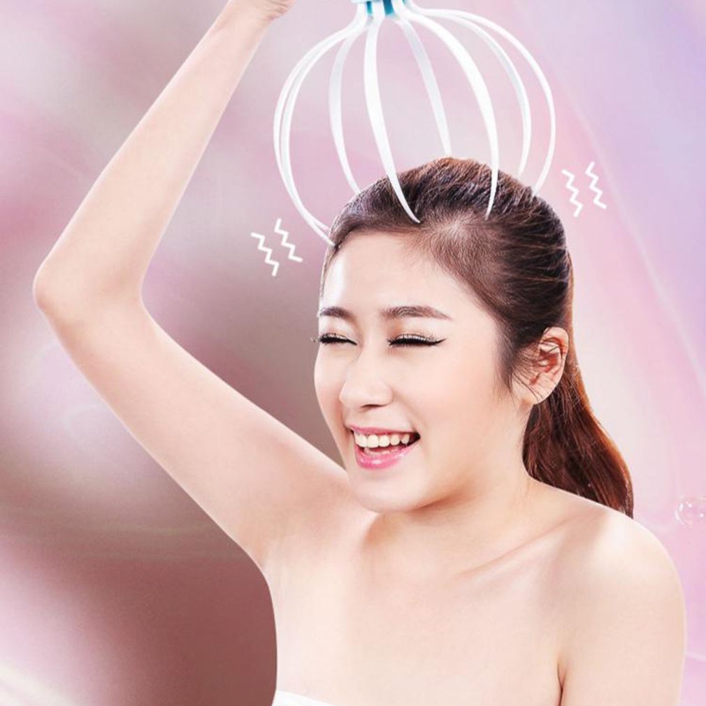Electric Head Massager Scalp Vibration Massage Eight Claw Massager