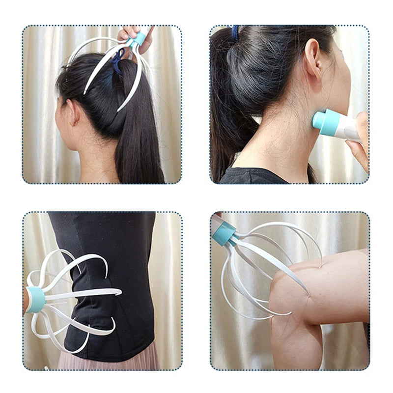 Electric Head Massager Scalp Vibration Massage Eight Claw Massager