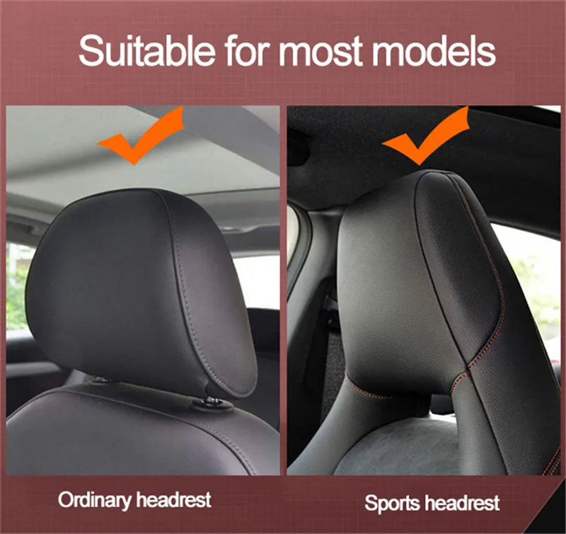 PU Leather Car Storage Bag Multifunction Seat Back Tray