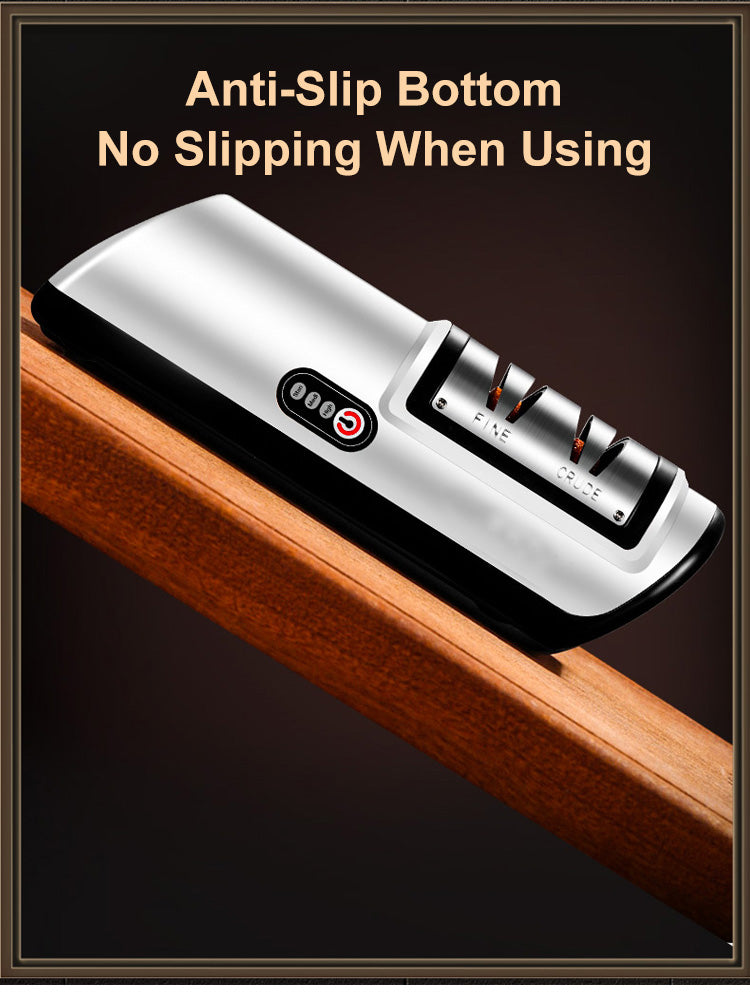 USB Rechargeable Electric Knife Sharpener