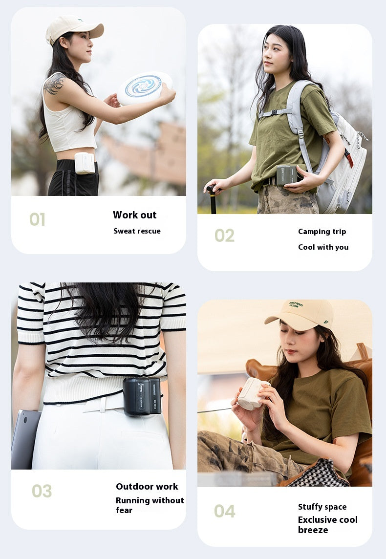 Portable Large Wind Usb Charging Cooling Air Fan