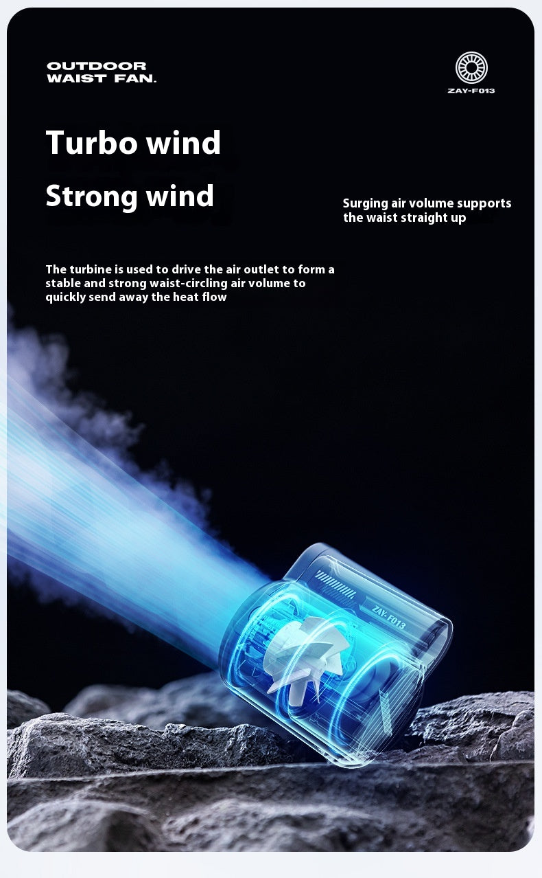 Portable Large Wind Usb Charging Cooling Air Fan