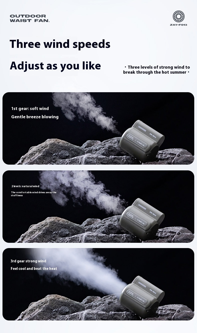 Portable Large Wind Usb Charging Cooling Air Fan