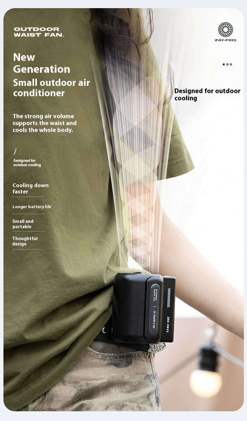 Portable Large Wind Usb Charging Cooling Air Fan