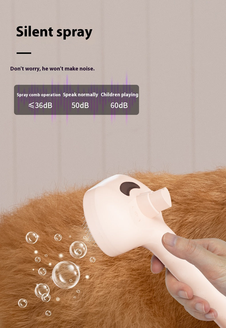Pets Spray Hair Cleaning Grooming Water Brush