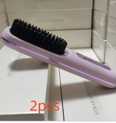 2 In 1 Straight Hair Comb Wireless