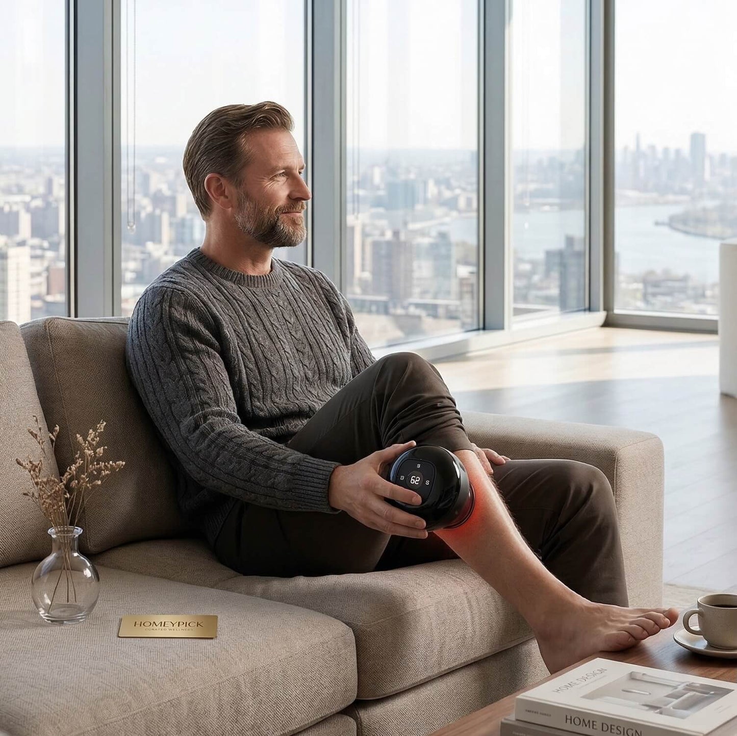 HomeyPick™ Smart Relief - 3-in-1 Dynamic Cupping & Massage Therapy Device