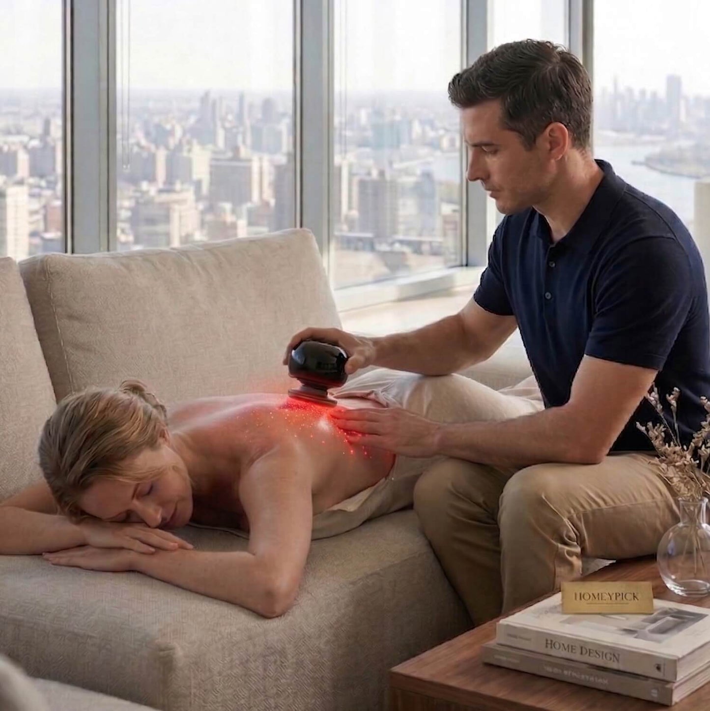 HomeyPick™ Smart Relief - 3-in-1 Dynamic Cupping & Massage Therapy Device