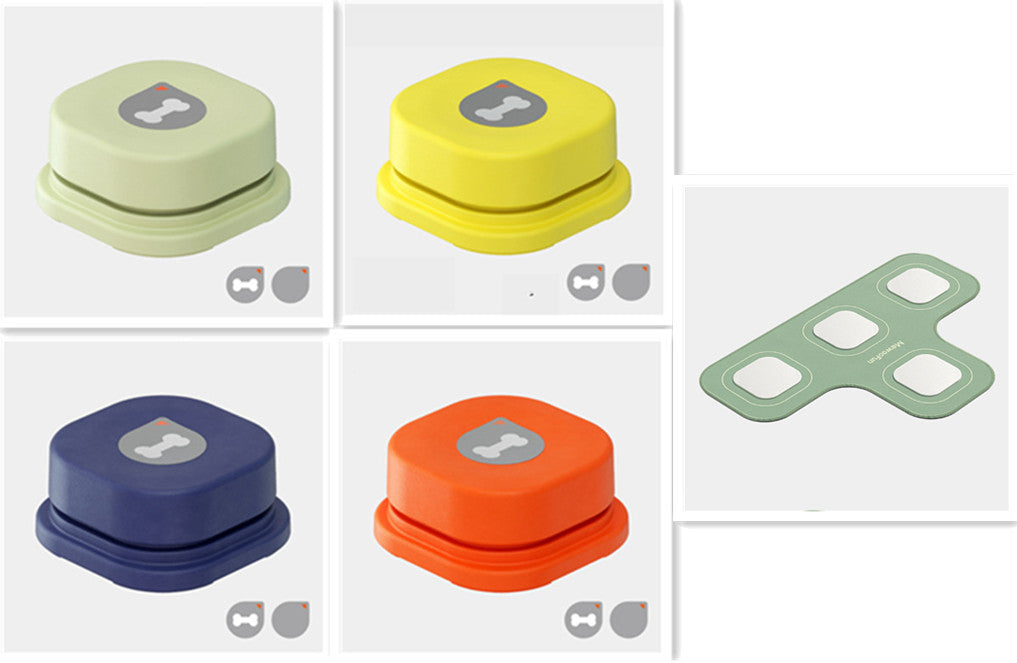 4 Colors Pet Communication Button One-click Toy