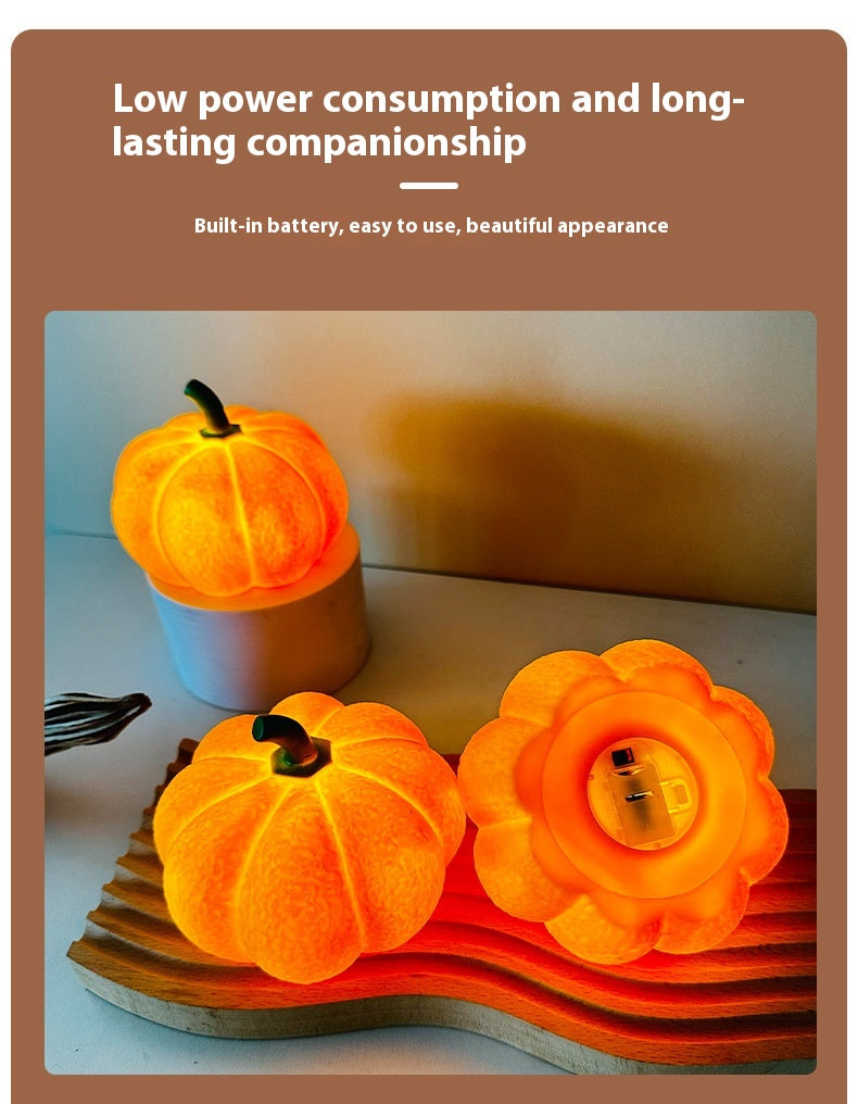 Pumpkin Halloween Decorative Night Light
