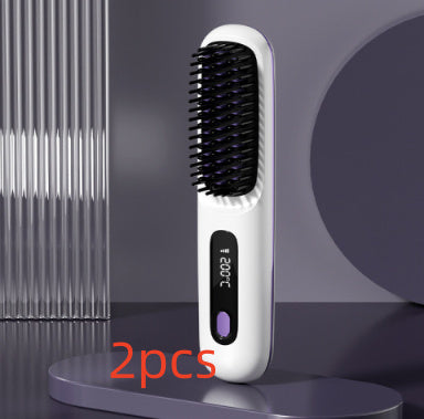 2 In 1 Straight Hair Comb Wireless