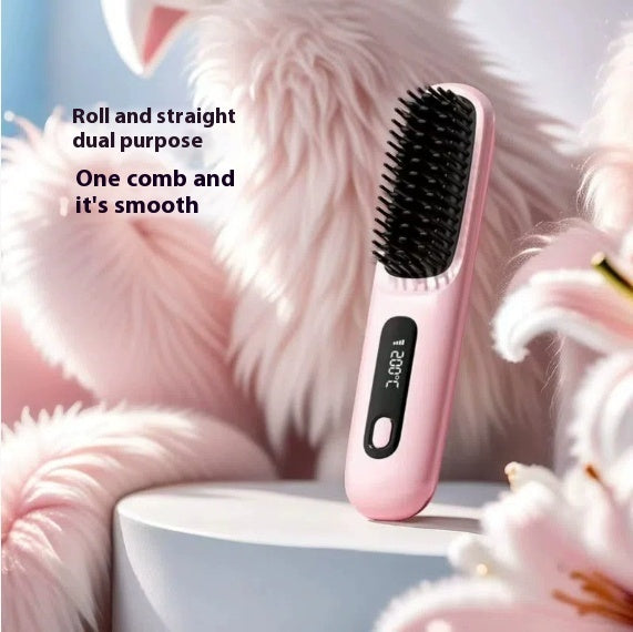 2 In 1 Straight Hair Comb Wireless