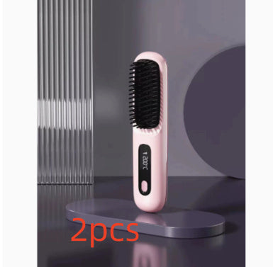 2 In 1 Straight Hair Comb Wireless
