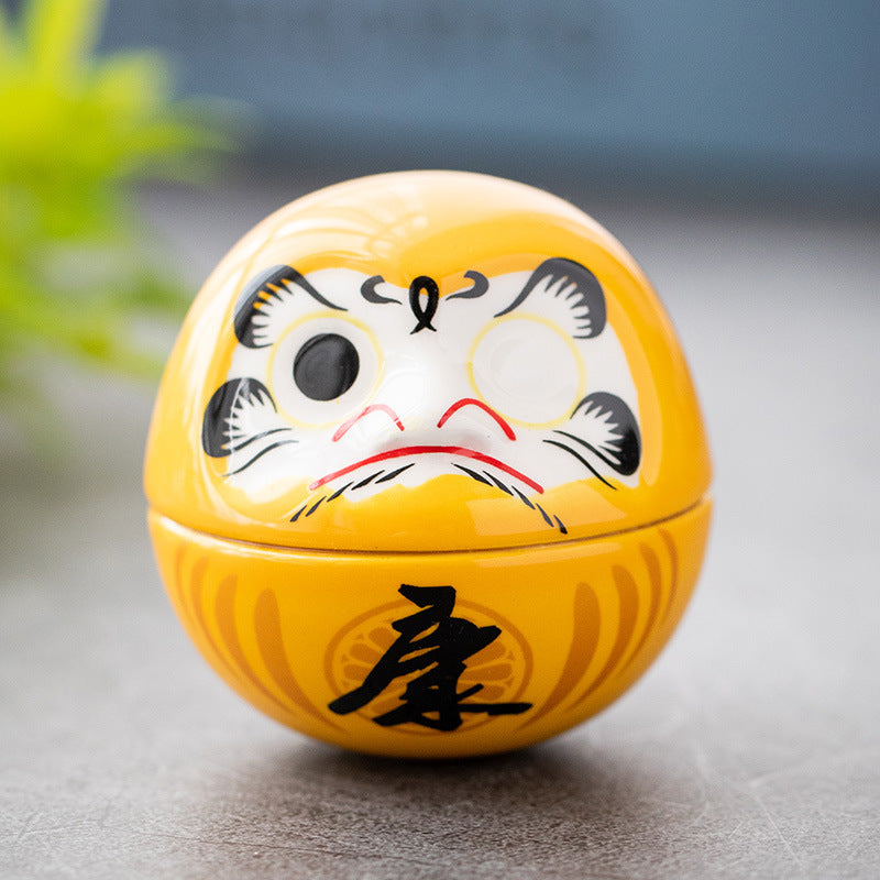 Dharma Tumbler Lucky Cat Japanese Ornament