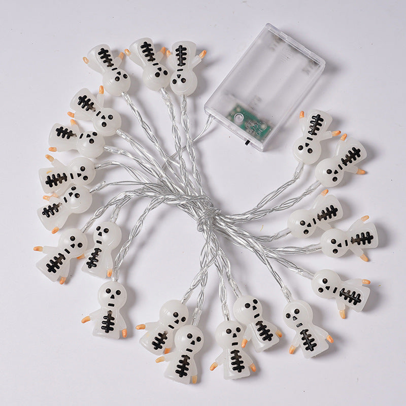 Halloween Lighting Chain Pumpkin Ghost Bat Indoor And Outdoor Home Decoration