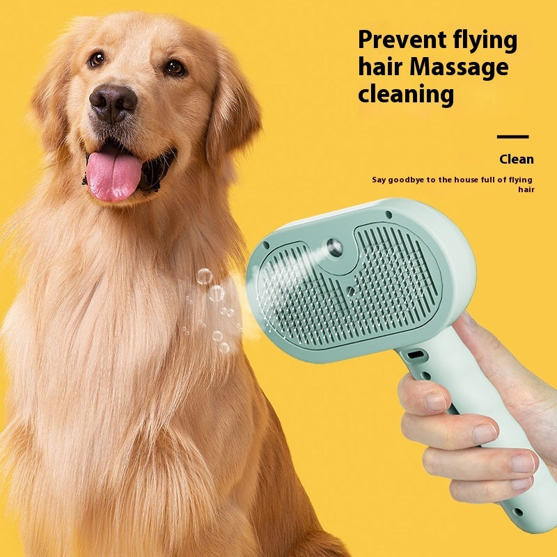 Pets Spray Hair Cleaning Grooming Water Brush