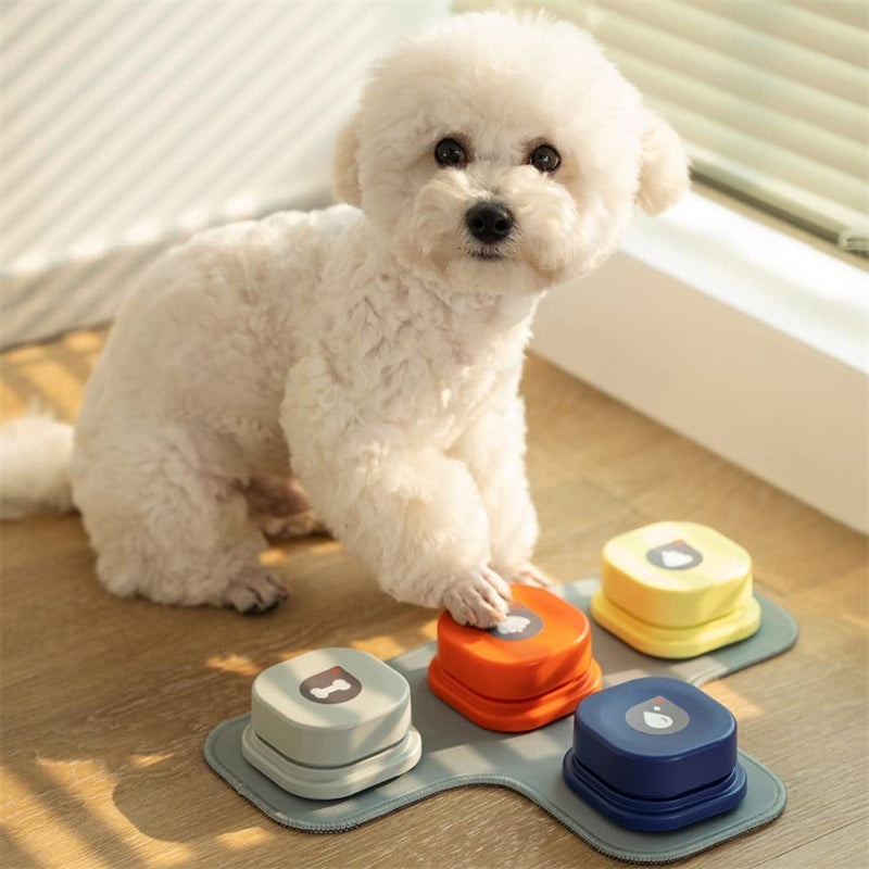 4 Colors Pet Communication Button One-click Toy