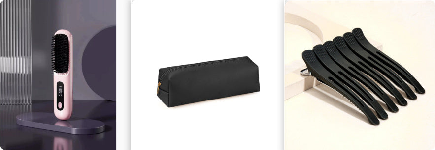 2 In 1 Straight Hair Comb Wireless