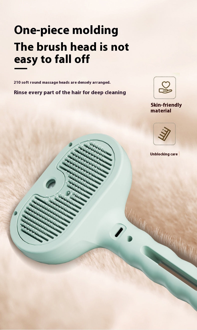 Pets Spray Hair Cleaning Grooming Water Brush