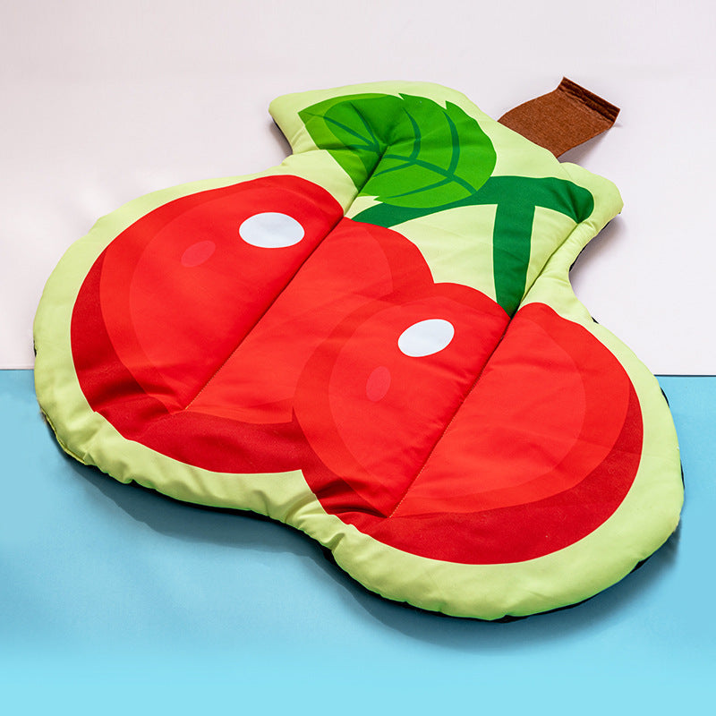Cooling Mat Summer Fruit Pet Beds