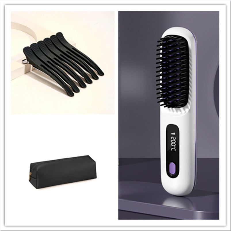 2 In 1 Straight Hair Comb Wireless