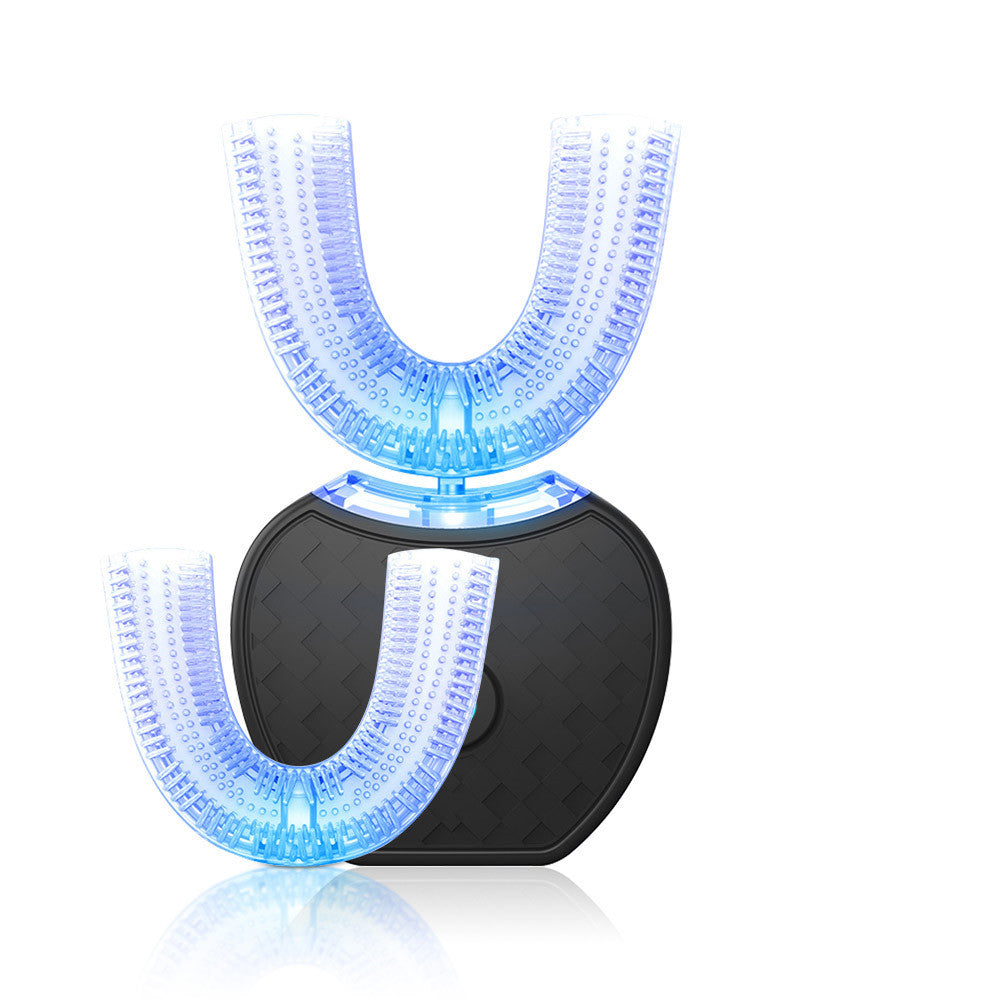 360 Degrees Intelligent Automatic Electric Waterproof Whitening Blue Light Toothbrush